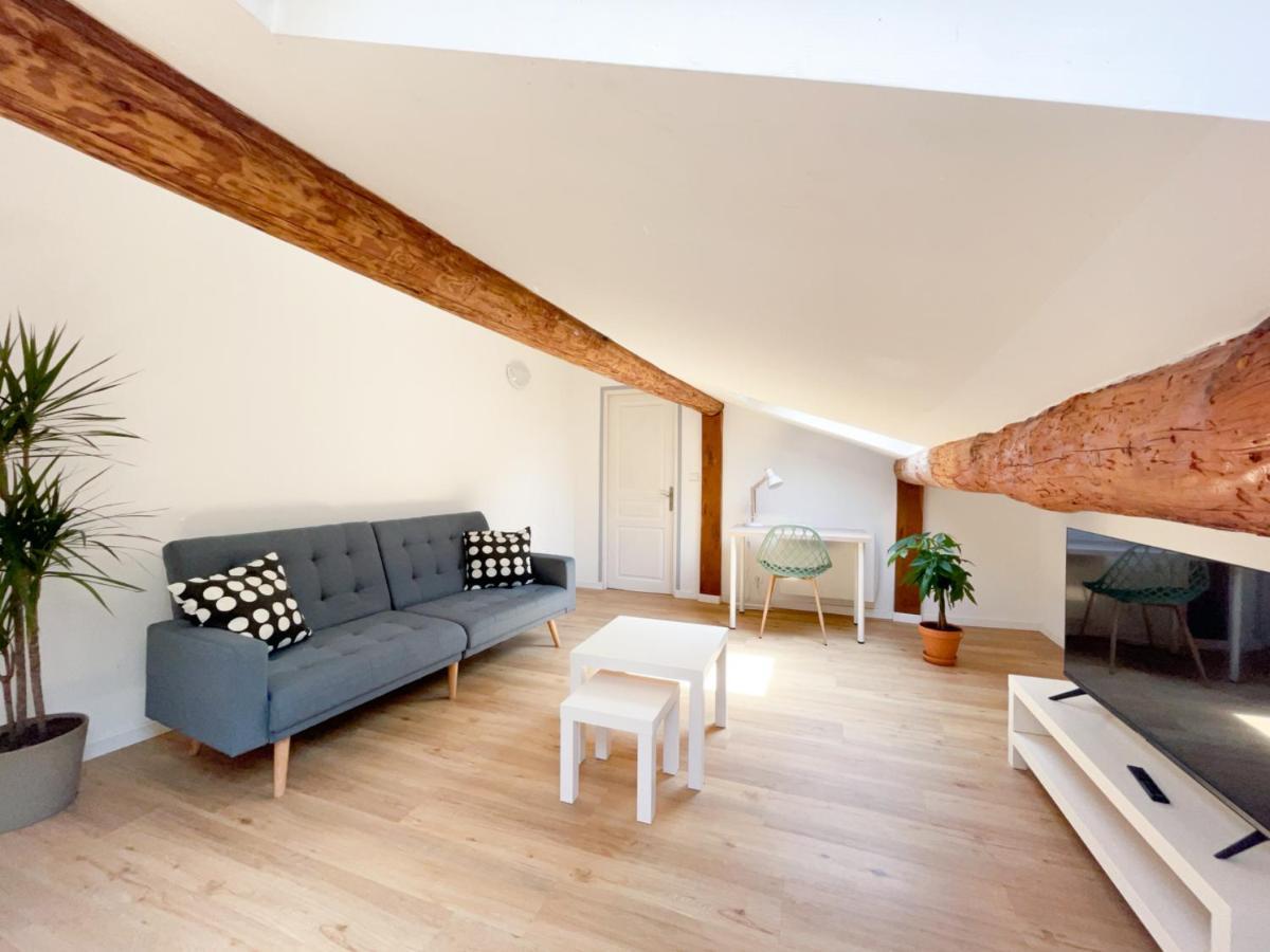 Spacieux Duplex Central Avec Terrasse Tropezienne ซาลง-เดอ-โพรวองซ์ ภายนอก รูปภาพ